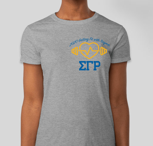 Alpha Sigma Chapter Health & Wellness Committee Fundraiser - unisex shirt design - front
