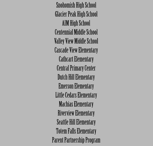Snohomish High School Band 90th Anniversary shirt design - zoomed