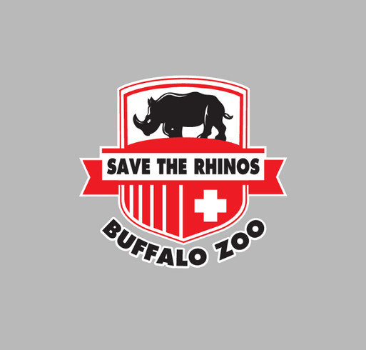 Buffalo Zoo's Save The Rhino Event shirt design - zoomed