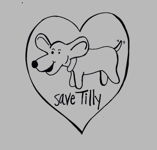 Save Tilly shirt design - zoomed
