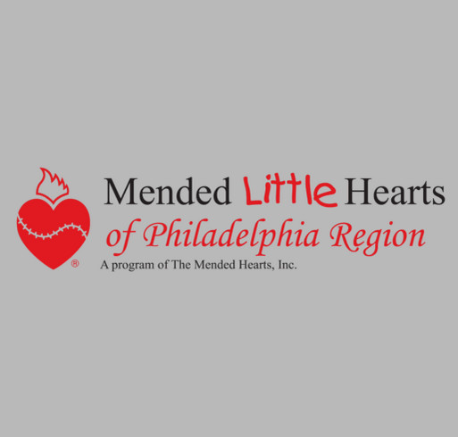 Team Mended Little Hearts Philadelphia- Part 2 shirt design - zoomed