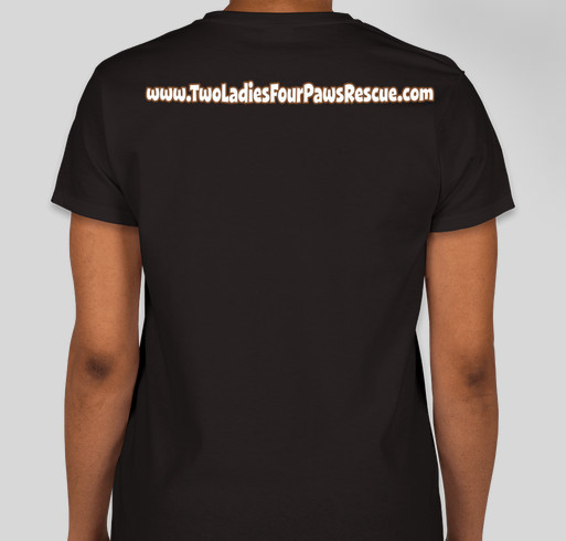 Helping TLFP with vet bills! Fundraiser - unisex shirt design - back