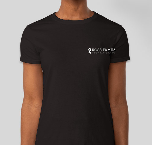 Art in the Big Easy for Koss Family Foundation Fundraiser - unisex shirt design - front