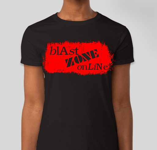 Blastzone Online Fundraiser - unisex shirt design - front