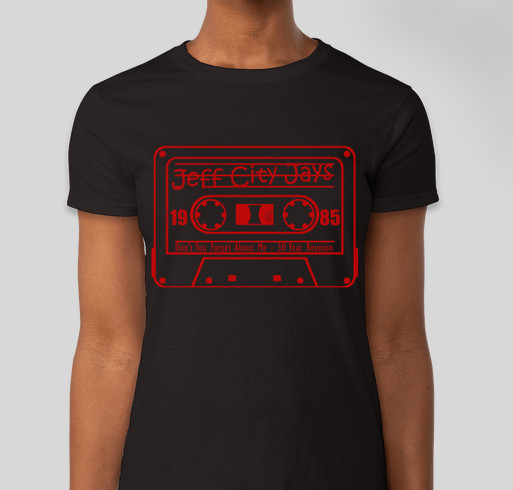 Jeff City Jays 1985 Fundraiser - unisex shirt design - front