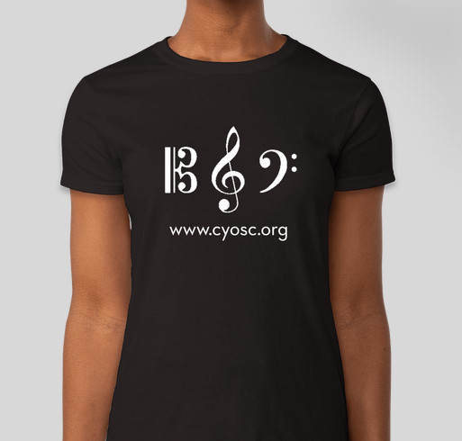 Community Youth Orchestra of Southern California Fundraiser - unisex shirt design - front