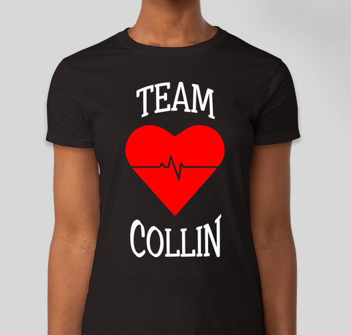 Team Collin Fundraiser - unisex shirt design - front
