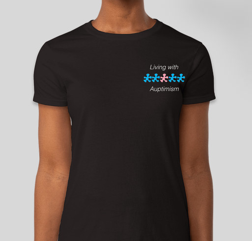 The Definition of "Auptimism" Fundraiser - unisex shirt design - back