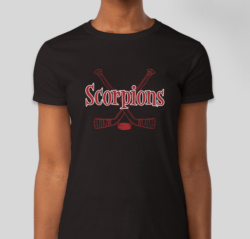 Scorpions Youth Hockey Fundraiser Fundraiser - unisex shirt design - front