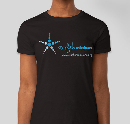 Starfish Missions Fundraiser - unisex shirt design - front