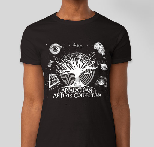 Appalachian Artists Collective Fundraiser - unisex shirt design - front