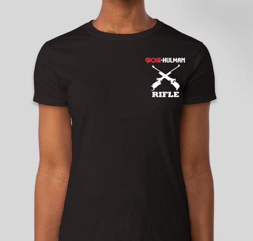 Rose-Hulman Rifle Team Support T-Shirts Fundraiser - unisex shirt design - front