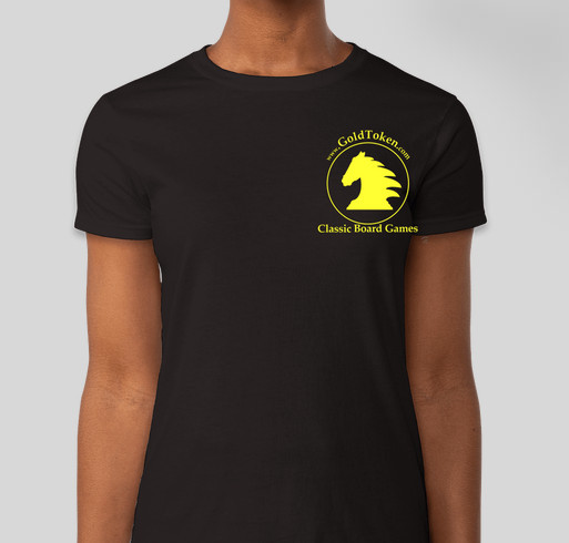 GoldToken Fundraiser - unisex shirt design - front