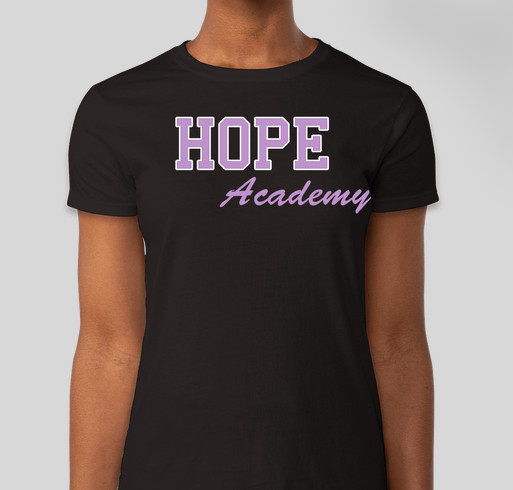 Hope Academy Fundraiser - unisex shirt design - front