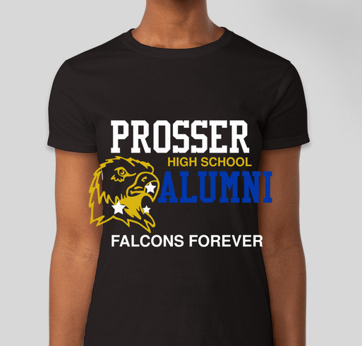 Prosser Falcons Alumni Fundraiser - unisex shirt design - front