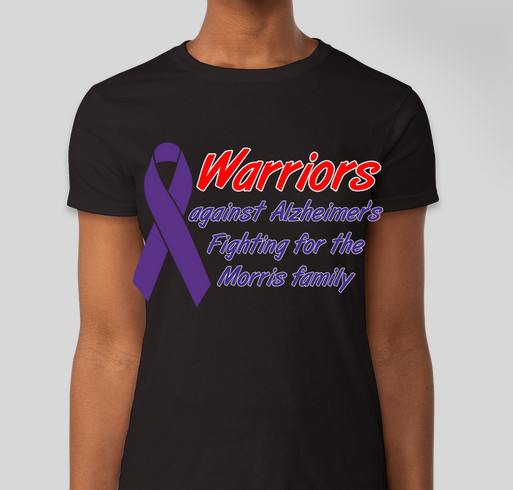 Warriors For The Morris Family Fundraiser - unisex shirt design - front