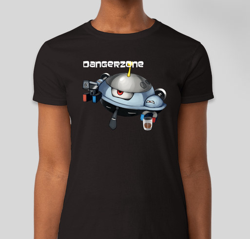 DangerZone Fundraiser - unisex shirt design - front