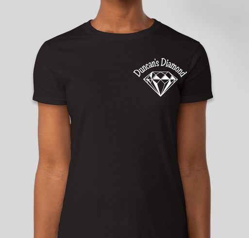 Duncan's Diamond Fundraiser - unisex shirt design - front