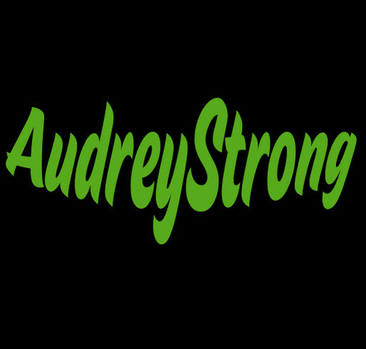 Audrey Strong shirt design - zoomed