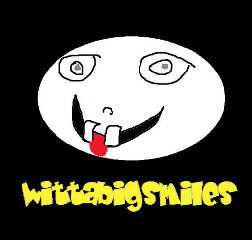WittabigSmiles YouTube Channel Support shirt design - zoomed