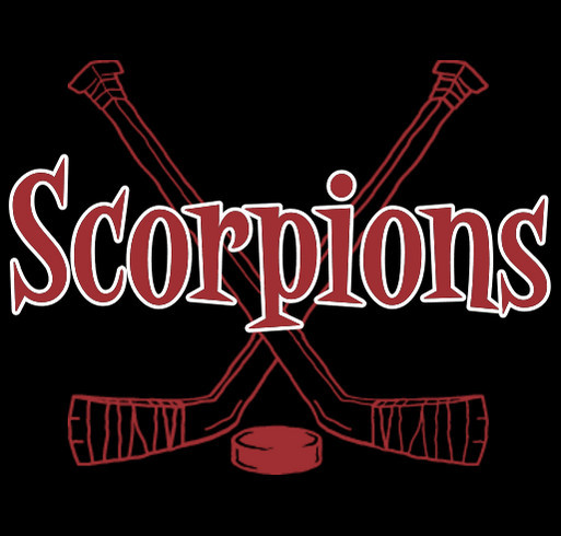 Scorpions Youth Hockey Fundraiser shirt design - zoomed