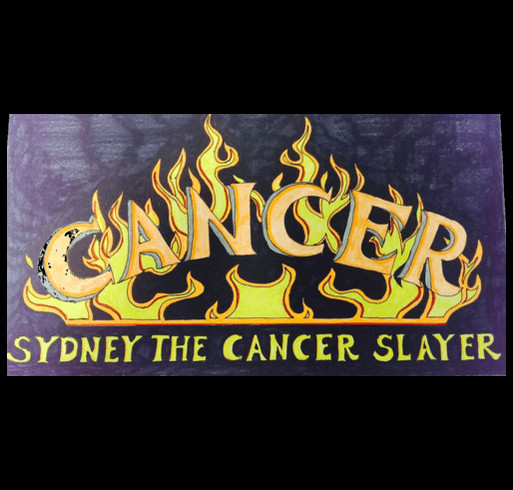 Sydney The Cancer Slayer shirt design - zoomed