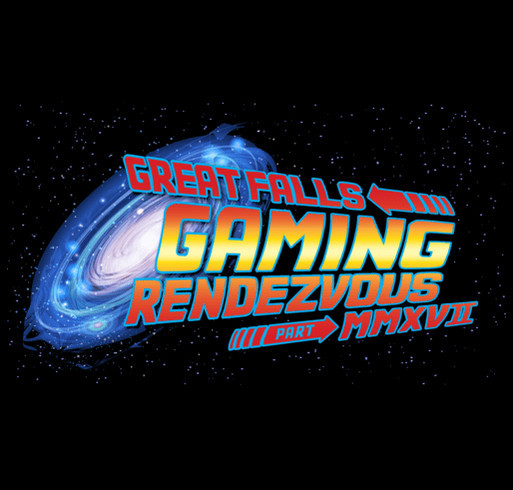 Great Falls Gaming Rendezvous 2017 T-shirt shirt design - zoomed