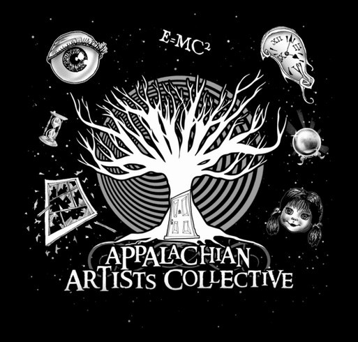 Appalachian Artists Collective shirt design - zoomed