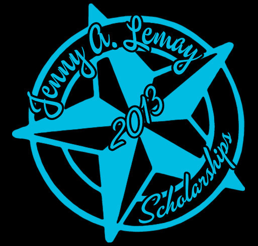 Jenny A. Lemay Scholarship Fund shirt design - zoomed