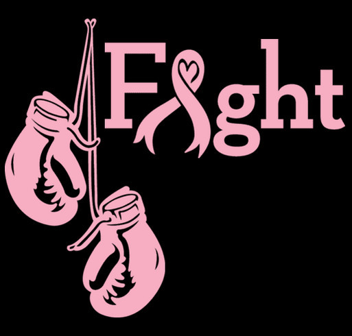 Fight for a cure shirt design - zoomed