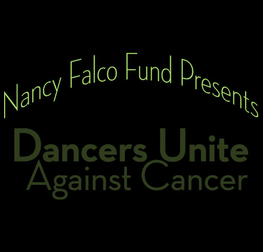 2015 Dancer's Unite Against Cancer shirt design - zoomed