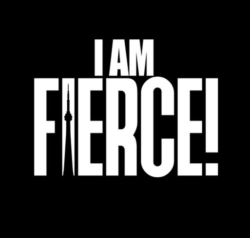 Fierce! Goes to Toronto shirt design - zoomed