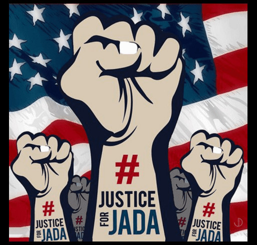 Justice For Jada shirt design - zoomed
