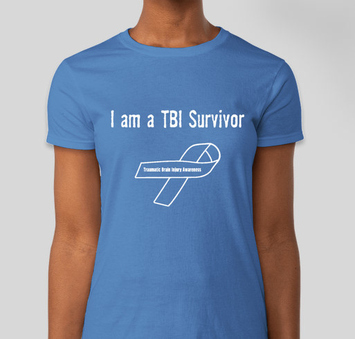 Traumatic Brain Injury Awareness Fundraiser - unisex shirt design - front