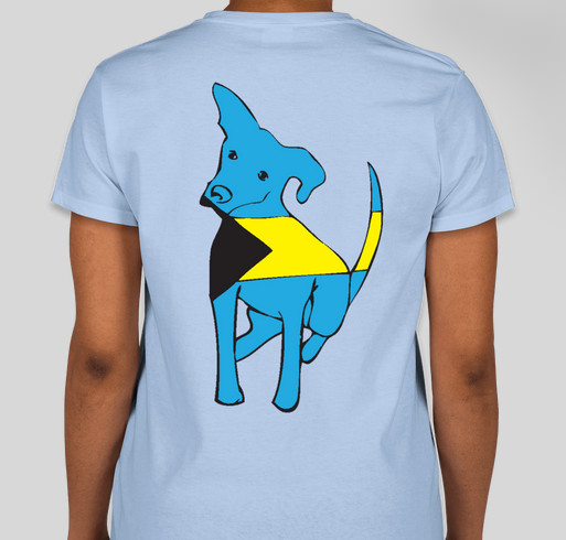 Royal Bahamian Potcake Fundraiser Fundraiser - unisex shirt design - back