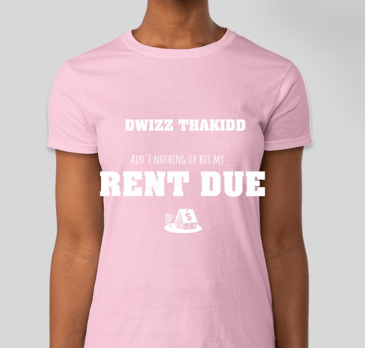 Time to pay! (RENT DUE) Fundraiser - unisex shirt design - front