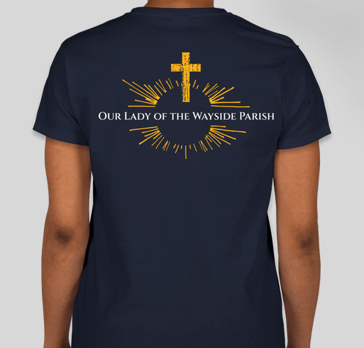 Celebrate 70 - Men Women - Navy Fundraiser - unisex shirt design - back