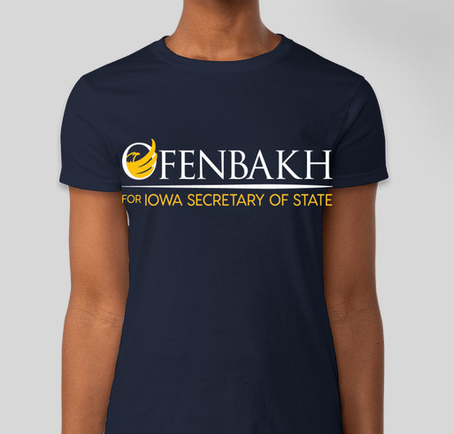 Support Jules Ofenbakh for Iowa Secretary of State! Fundraiser - unisex shirt design - front