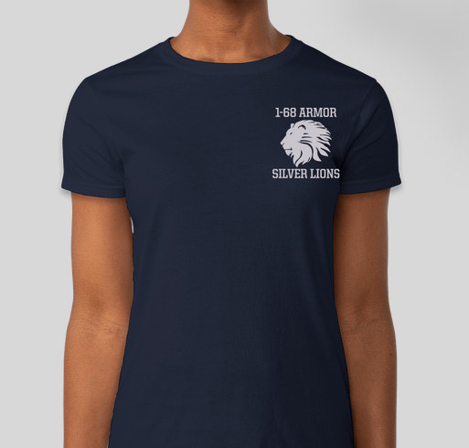 1/68 Silver Lions Fundraiser - unisex shirt design - front