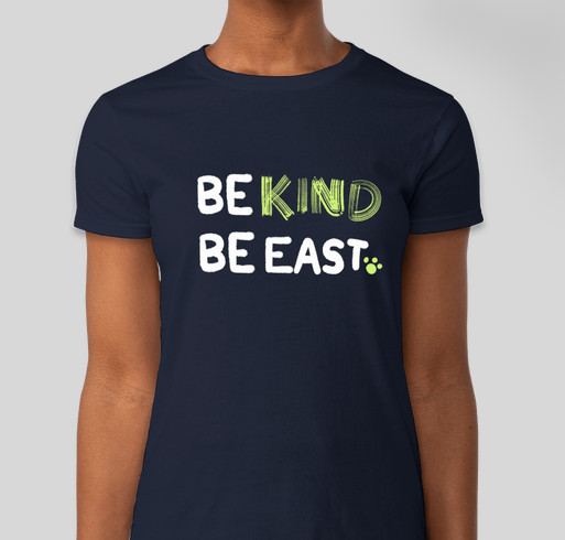 Be Kind Be East Fundraiser - unisex shirt design - front