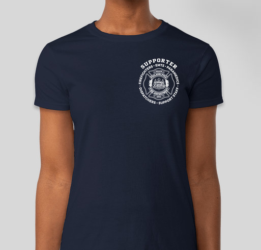 SUPPORTER - Philadelphia Fire Department Foundation Fundraiser - unisex shirt design - front