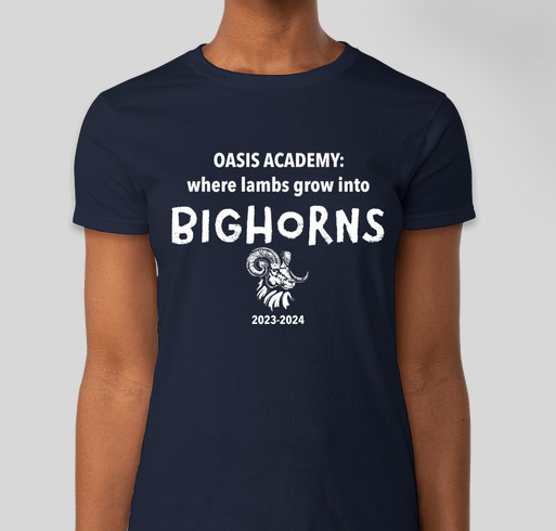 Oasis Academy NJHS-2023 8th Grade Shirts Fundraiser - unisex shirt design - front