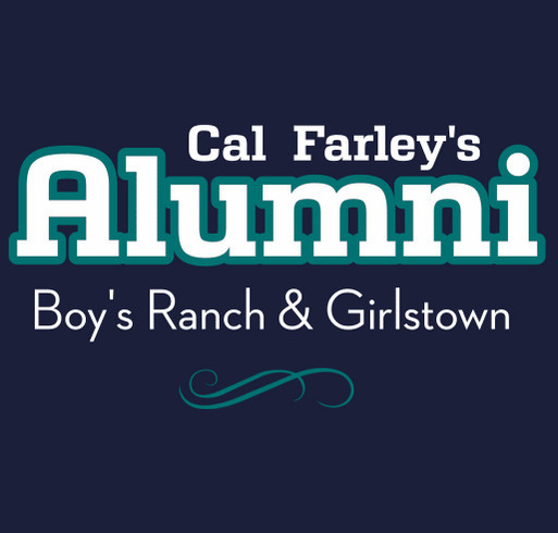 Cal Farley's Boys Ranch Alumni Association (CFBRAA) shirt design - zoomed