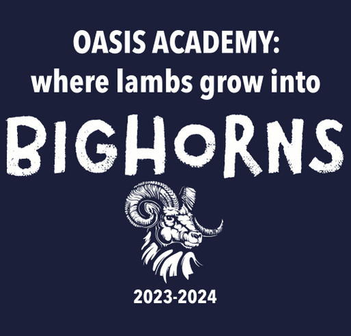 Oasis Academy NJHS-2023 8th Grade Shirts shirt design - zoomed