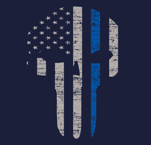 Thin Blue Line T-shirts shirt design - zoomed