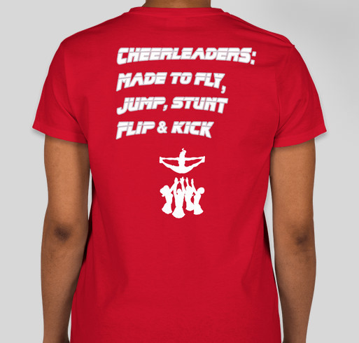 Roselle Pop Warner Football & Cheerleading Fundraiser - unisex shirt design - back