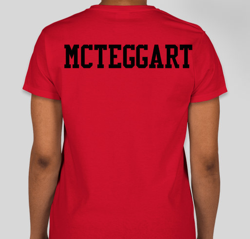 McTeggart Irish Dancers Spirit! Fundraiser - unisex shirt design - back