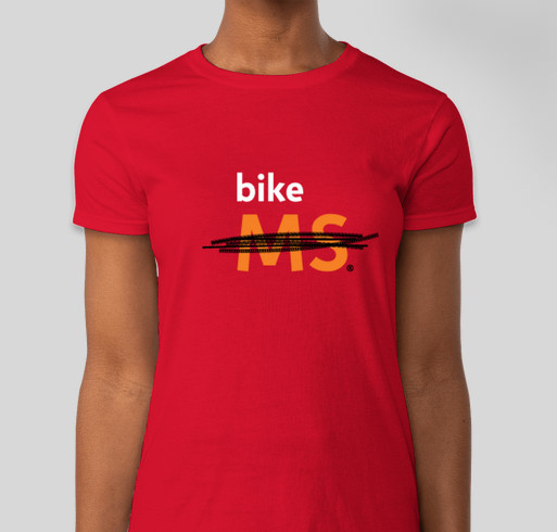 Bike MS 2014 ~ Team T Squared!! Fundraiser - unisex shirt design - front