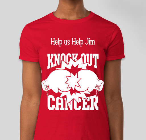 Help us Help Jim Fundraiser - unisex shirt design - front