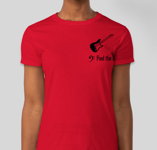 Fuel the E Fundraiser - unisex shirt design - front